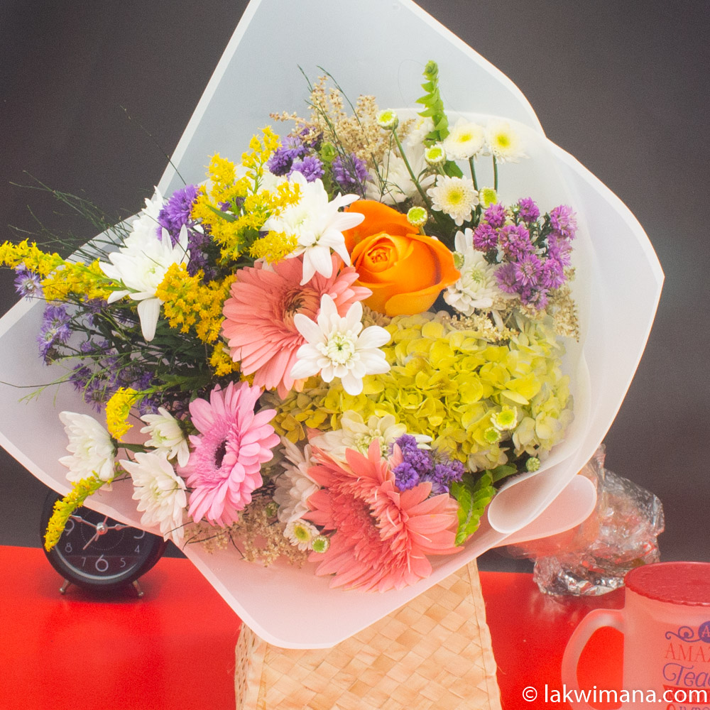 Frills Of Harmony Flower Bouquet